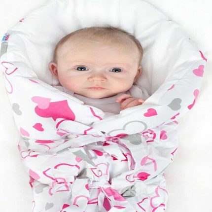 🌿 Classic Lace-Up Baby Wrap Swaddle 🌿