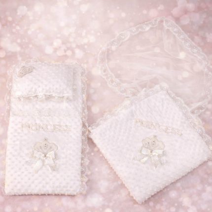 👑 Royal Crown Luxury Baby Nest Set